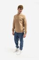 A.P.C. czapka bawełniana Docker Raph Coesy COESY.M24097 brązowy AA00