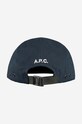 Accessories A.P.C. cotton baseball cap Casquette Tony COETB.M24098 navy