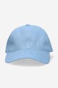 A.P.C. cotton baseball cap Casquette Charlie blue COEVF.M24069