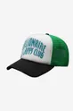 zielony Billionaire Boys Club czapka z daszkiem Czapka Arch Logo Trucker Cap Unisex
