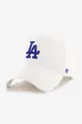 biały 47brand czapka z daszkiem Los Angeles Dodgres Unisex