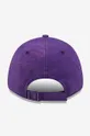 Βαμβακερό καπέλο του μπέιζμπολ New Era Washed Pack 940 Lakers μωβ