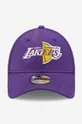 Bavlněná baseballová čepice New Era Washed Pack 940 Lakers  100 % Bavlna