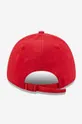 Памучна шапка с козирка New Era Washed Pack 940 Bulls червен