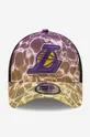 New Era czapka z daszkiem Summer City Trucker Lakers 100 % Poliester