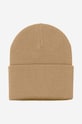 Carhartt WIP beanie I020222.DUSTY.H.BR brown AA00