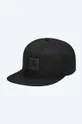 black Carhartt WIP cotton baseball cap Logo Unisex