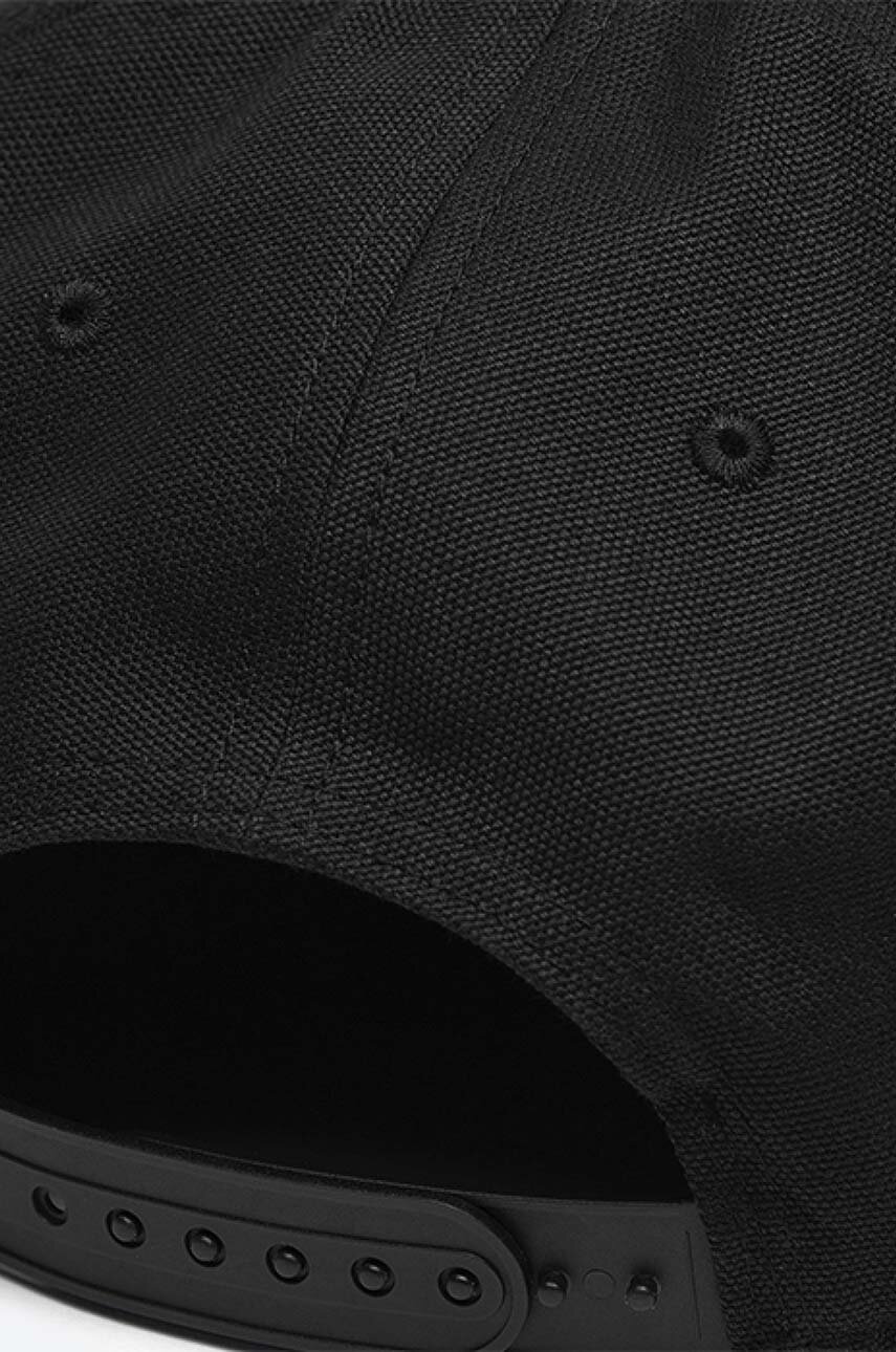 Carhartt WIP cotton baseball cap Logo black