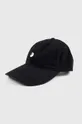 czarny Carhartt WIP czapka z daszkiem bawełniana Madison Unisex