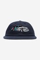 Accesorii by Parra șapcă de baseball din bumbac Racing Team 6 47356.NAVYBLUE bleumarin