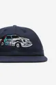 σκούρο μπλε Βαμβακερό καπέλο του μπέιζμπολ by Parra Racing Team 6