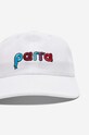 by Parra cotton baseball cap Birdface Font 6 white 47440.WHITE