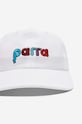 by Parra cotton baseball cap Birdface Font 6 white 47440.WHITE