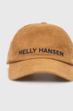 Κοτλέ καπέλο μπέιζμπολ Helly Hansen Graphic Cap 48146 καφέ SS23