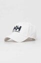 Helly Hansen cotton baseball cap HH Ball Cap 67434 001 applique beige 67434