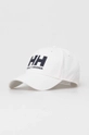 béžová Bavlněná baseballová čepice Helly Hansen Unisex