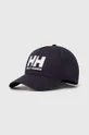 navy Helly Hansen cotton baseball cap HH Ball Cap 67434 001 Unisex