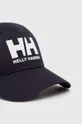 Pamučna kapa sa šiltom Helly Hansen HH Ball Cap 67434 001 mornarsko plava
