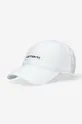 biały Carhartt WIP czapka z daszkiem bawełniana Script Unisex