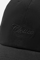CLOTTEE șapcă de baseball din bumbac Script Dad Cap CTCP6001.BLACK