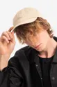 CLOTTEE czapka z daszkiem bawełniana Script Dad Cap CTCP6001.CREAM beżowy AA00