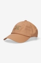 brown Drôle de Monsieur cotton baseball cap Unisex