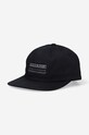 Maharishi cotton baseball cap Miltype 6-Panel Cap cotton black 9751.BLACK