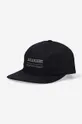 μαύρο Βαμβακερό καπέλο του μπέιζμπολ Maharishi Miltype 6-Panel Cap Unisex