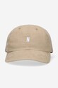 Norse Projects cotton baseball cap beige N80.0020.0912