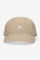 beige Norse Projects cotton baseball cap