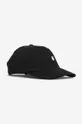 μαύρο Βαμβακερό καπέλο του μπέιζμπολ Norse Projects Unisex