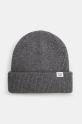 Vunena kapa Norse Projects Czapka Norse Project Norse Beanie N95-0569 1500 bez uzorka siva N95.0569.1500