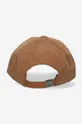 Вельветовая кепка Carhartt WIP коричневый