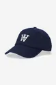 navy Wood Wood cotton baseball cap Eli AA Cap Unisex