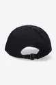 Βαμβακερό καπέλο του μπέιζμπολ Wood Wood Eli Badge μαύρο