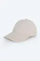 μπεζ Βαμβακερό καπέλο του μπέιζμπολ Wood Wood Low Profile Unisex