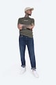 Βαμβακερό καπέλο του μπέιζμπολ Wood Wood Low Profile 12110804.7083 μπεζ SS24