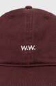 Wood Wood czapka z daszkiem bawełniana Low profile twill cap 12110804.7083 fioletowy SS24