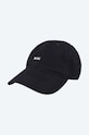 Wood Wood czapka z daszkiem bawełniana Low profile twill cap gładkie granatowy 12110804.7083