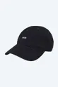 σκούρο μπλε Βαμβακερό καπέλο του μπέιζμπολ Wood Wood Low Profile Unisex