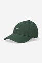 Wood Wood czapka z daszkiem bawełniana Low profile twill cap gładkie zielony 12110804.7083