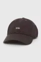 brązowy Wood Wood czapka z daszkiem bawełniana Low Profile Unisex