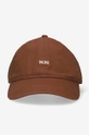 Памучна шапка с козирка Wood Wood Low Profile twill cap 100% памук