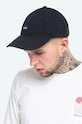 Wood Wood czapka z daszkiem bawełniana Low profile twill cap 12110804.7083 czarny