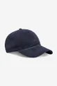 σκούρο μπλε Κοτλέ καπέλο μπέιζμπολ Wood Wood Unisex