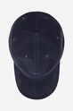 Akcesoria Wood Wood czapka z daszkiem sztruksowa Low profile corduroy cap 12130810.9016 granatowy