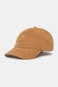 Вельветовая кепка Wood Wood хлопок коричневый 12130810.9016