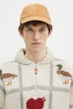 Wood Wood corduroy baseball cap plain brown 12130810.9016