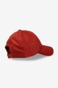 red Wood Wood Low profile corduroy cap