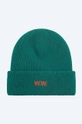 green Wood Wood wool beanie Unisex